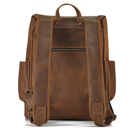 The Aureus Leather Backpack-Leather backpacks-Premium Leather Street