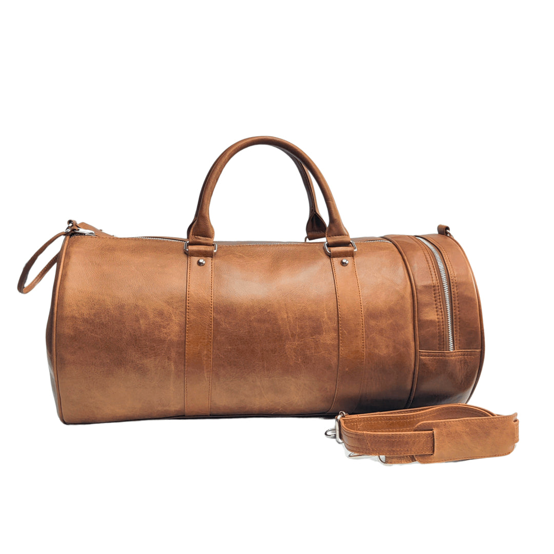 The Canvas Duffle Bag-Leather Duffle bags-Premium Leather Street