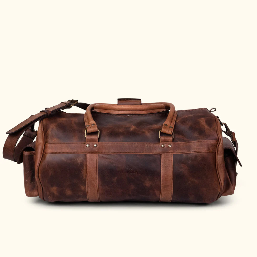 The Roosevelt Leather Duffle Bag-Leather Duffle bags-Premium Leather Street