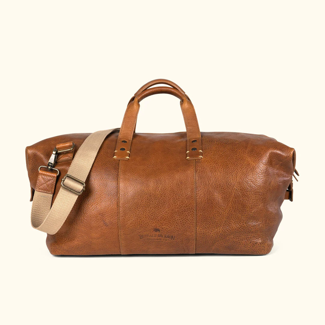 Walker Weekend Leather Duffle Bag-Leather Duffle bags-Premium Leather Street