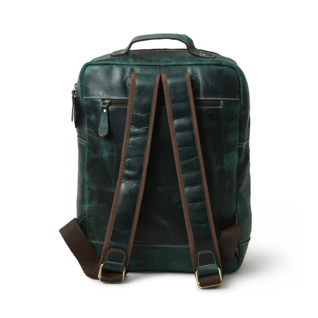 The Greenfield Leather Backpack-Leather backpacks-Premium Leather Street