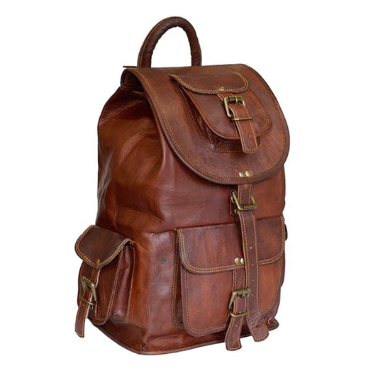 The Rucksack Leather Backpack-Leather backpacks-Premium Leather Street
