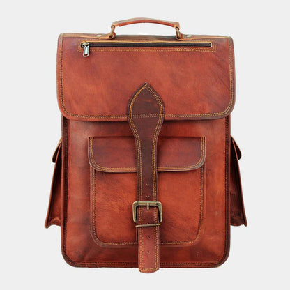 The Mahi Leather Backpack-Leather backpacks-Premium Leather Street