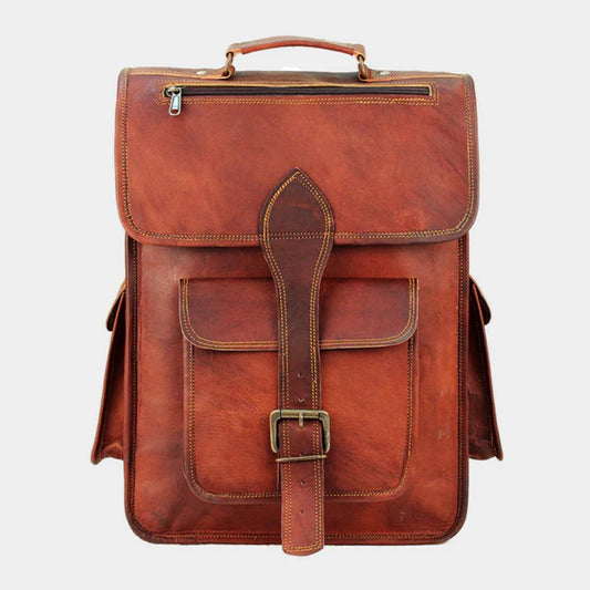 The Mahi Leather Backpack-Leather backpacks-Premium Leather Street