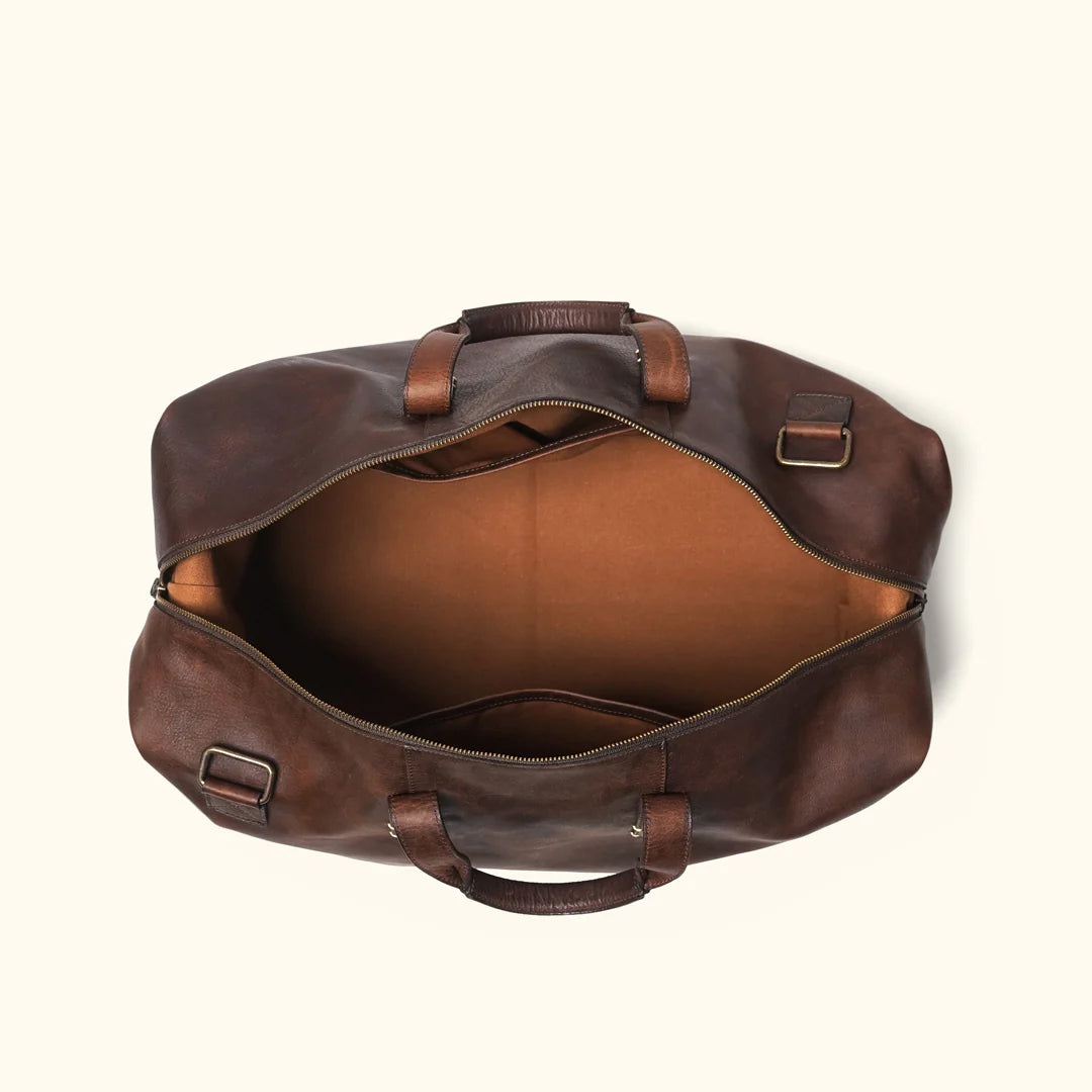 Walker Weekend Leather Duffle Bag-Leather Duffle bags-Premium Leather Street