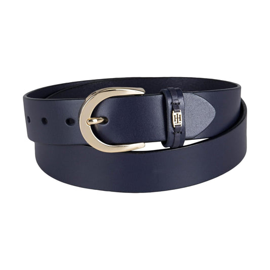 Leather Belt Stylish Logo Buckle Waist Belt-Women Leather Belts-Premium Leather Street