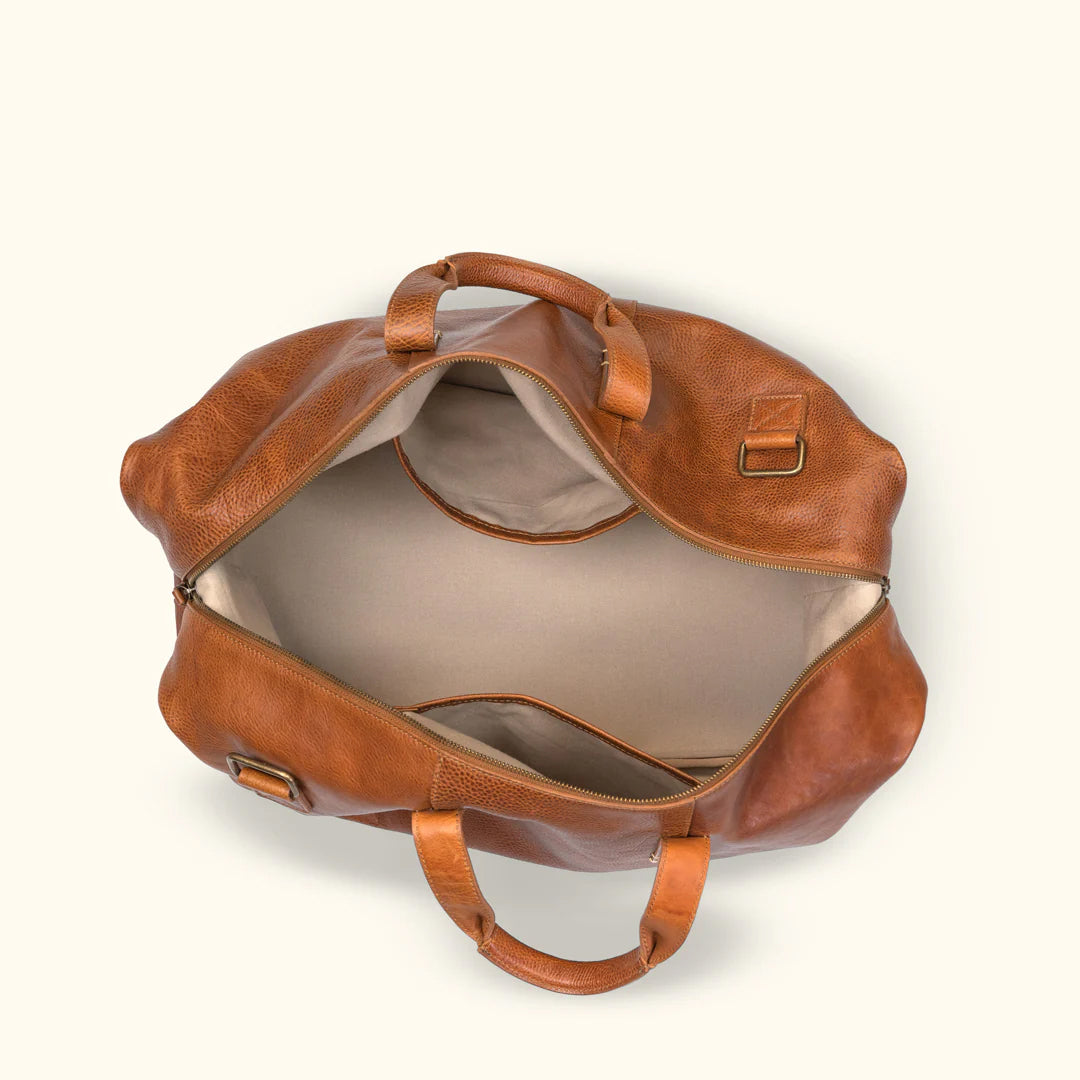 Walker Weekend Leather Duffle Bag-Leather Duffle bags-Premium Leather Street