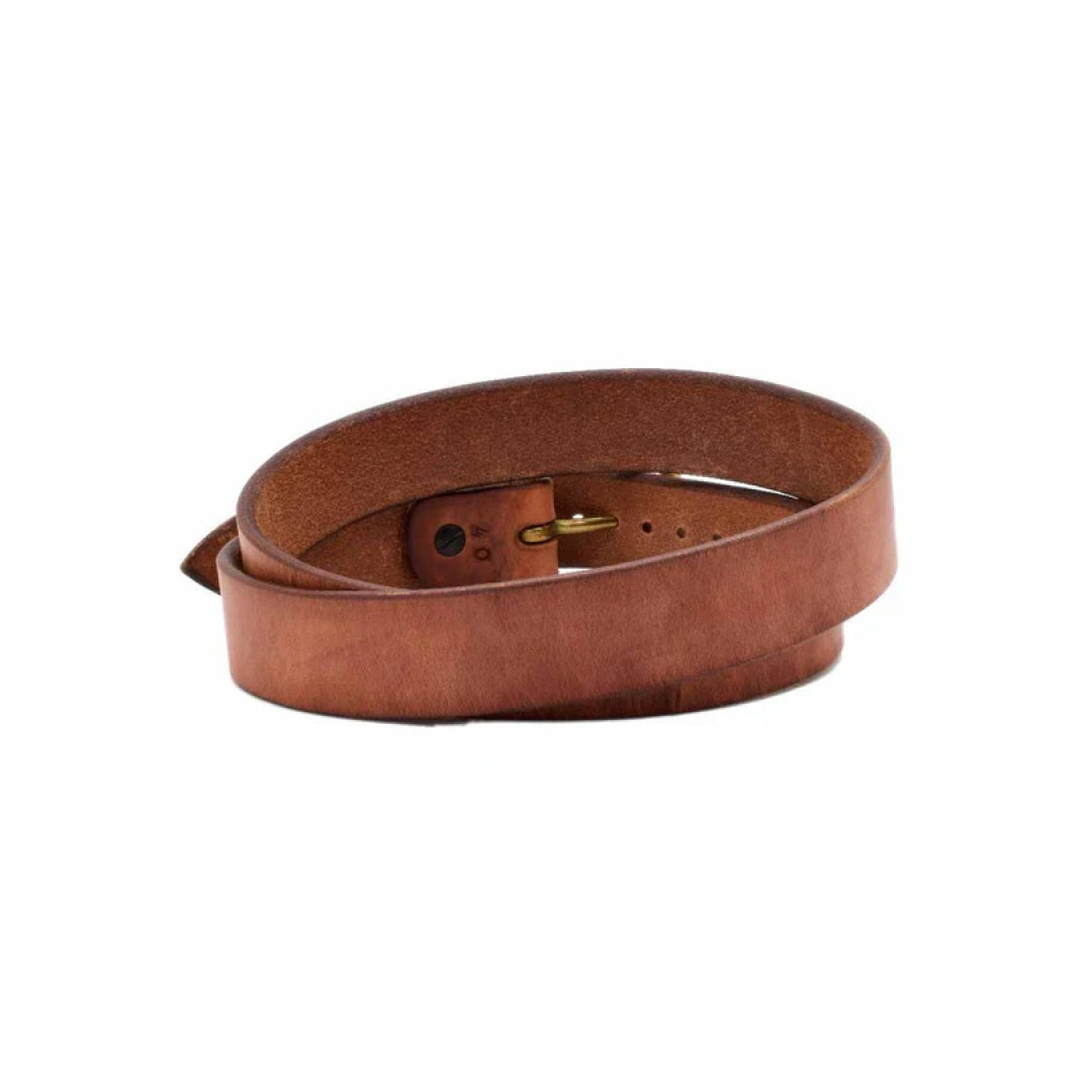 Men's Brown Classic Natural Leather Belt-Men Leather Belts-Premium Leather Street