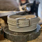 Men's Silver Cloud Leather Belt-Men Leather Belts-Premium Leather Street