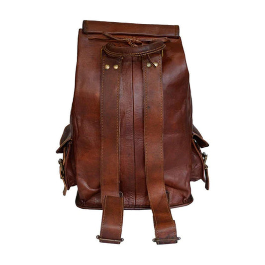 The Rucksack Leather Backpack-Leather backpacks-Premium Leather Street