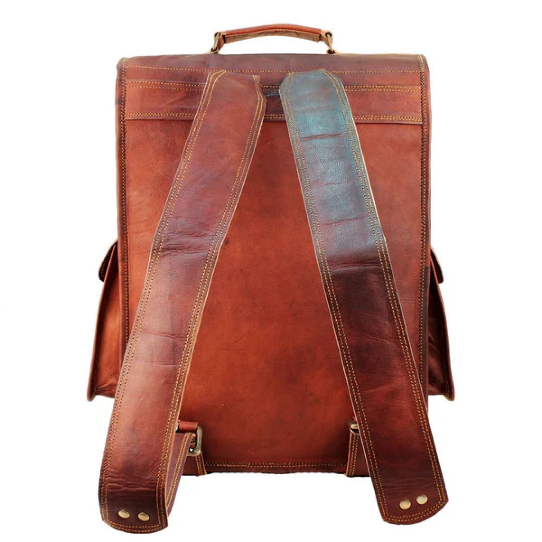 The Mahi Leather Backpack-Leather backpacks-Premium Leather Street
