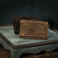 Champlain Bison Leather Classic Bifold Wallet