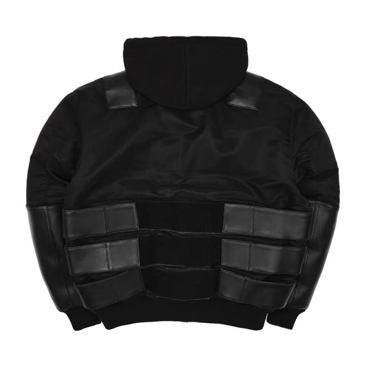 Opium K9 Plush Leather Bomber