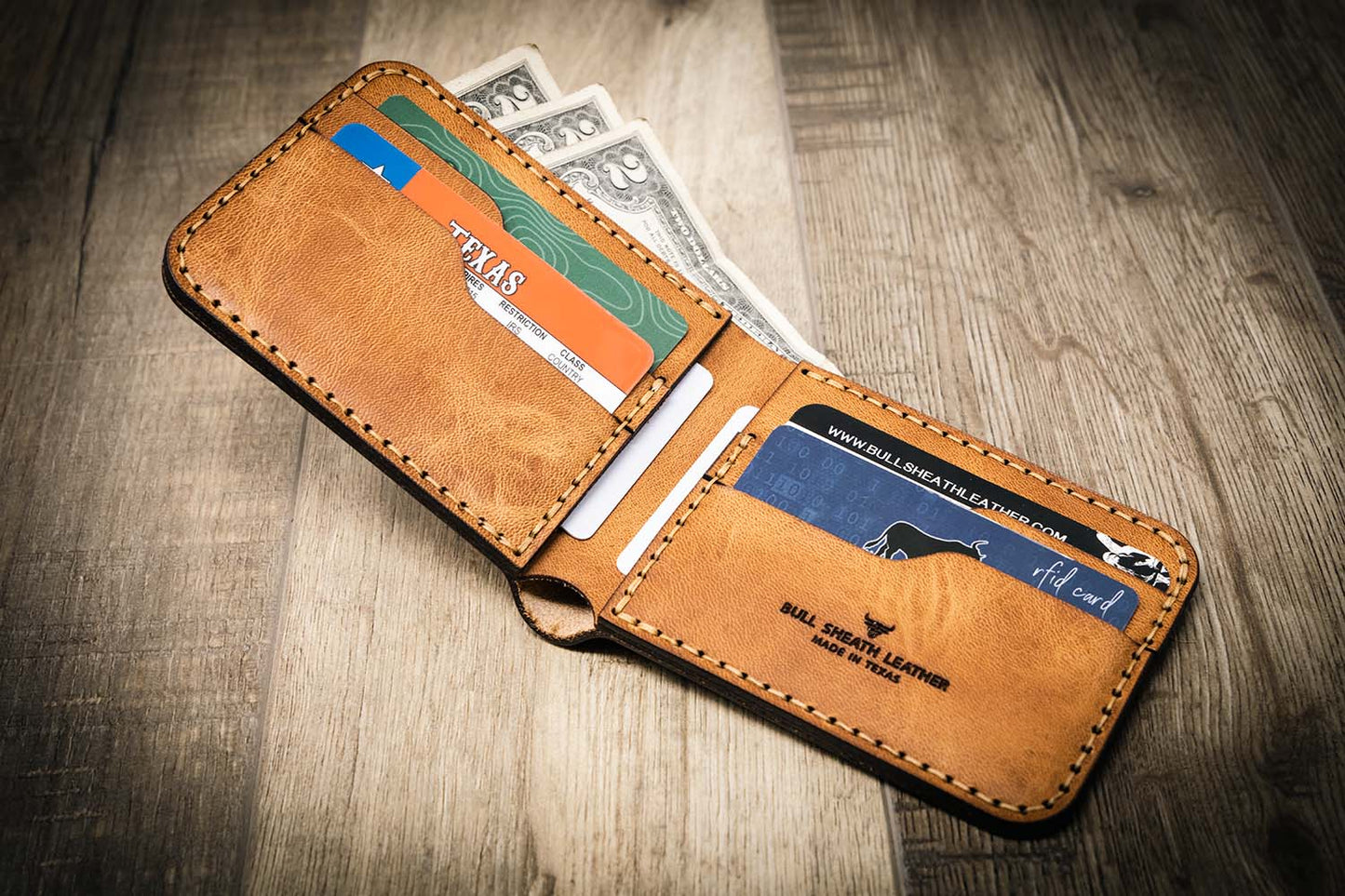 Rio Grande Leather Bifold Wallet