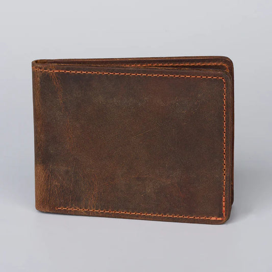 Huron Leather Premium Bifold Wallet