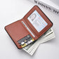 Slim PU Leather Mini Card Wallet
