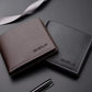 Men’s Slim PU Leather Folding Wallet – Card & Cash Holder