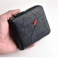 Men’s Leather Zipper Wallet – Card Holder