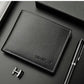 Men’s Slim PU Leather Folding Wallet – Card & Cash Holder