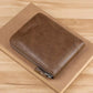 Men’s Casual PU Leather Wallet – Card & Coin Holder