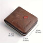 Men’s Leather Zipper Wallet – Card Holder