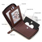 Men’s Leather Zipper Wallet – Card Holder