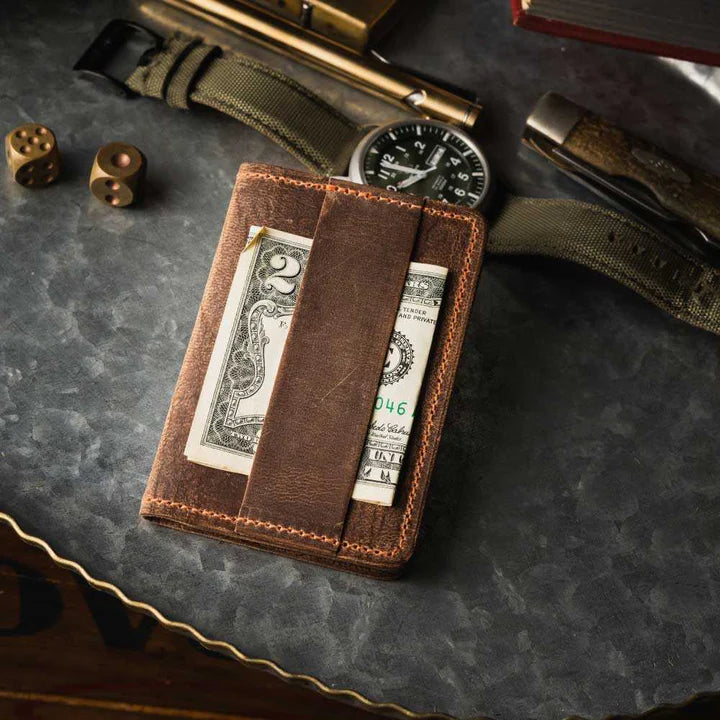 Tupper Leather Bifold Card Wallet