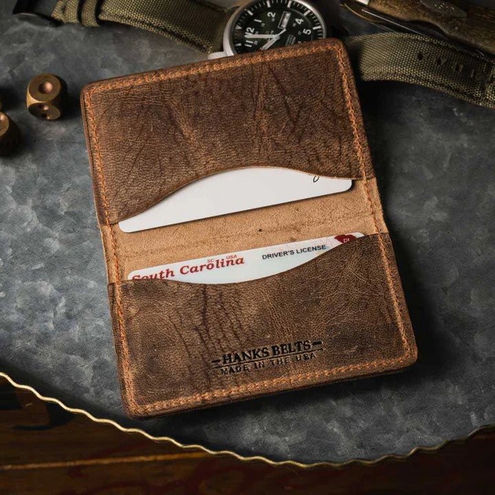 Tupper Leather Bifold Card Wallet
